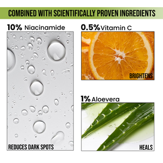 10% NIACINAMIDE VITAMIN C FACE SERUM