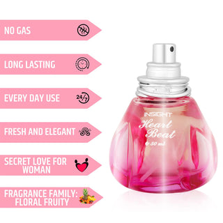Heart beat perfume