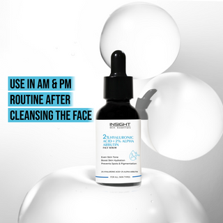 2% Hyaluronic Acid +  2% Alpha Arbutin Face Serum