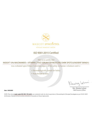 10% NIACINAMIDE VITAMIN C FACE SERUM