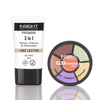 Primer + Pro Concealer Palette corrector