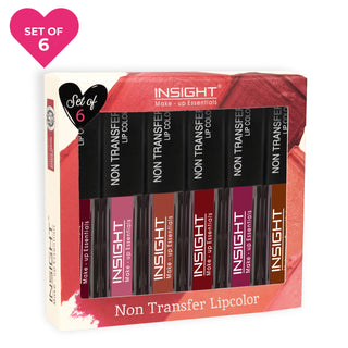 Non Transfer Lipcolor - Pack Of 6