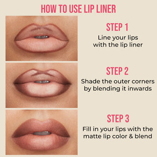 Glide on lip liner