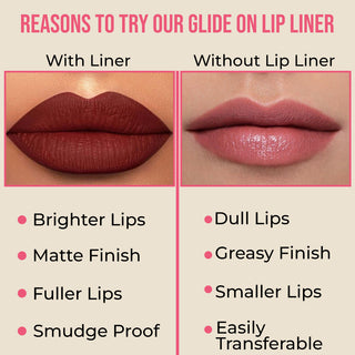 Glide on lip liner