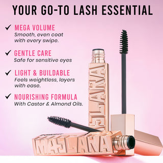 Studio Kajal + Lash Out Loud Mascara