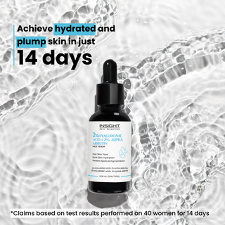 2% Hyaluronic Acid +  2% Alpha Arbutin Face Serum