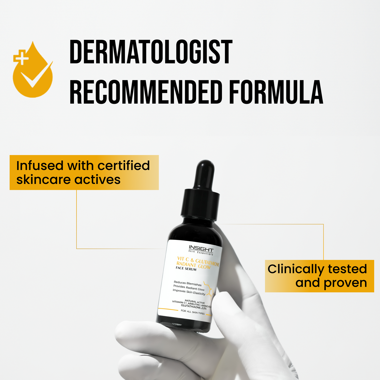 Vit C & Glutathione Radiant Glow Face Serum InsightCosmetics Vit C & Glutathione Radiant Glow Face Serum InsightCosmetics
