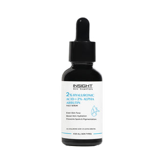 2% Hyaluronic Acid +  2% Alpha Arbutin Face Serum
