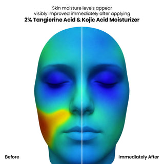 2% Tangerine Peel & Kojic Acid Brightening Face Moisturizer