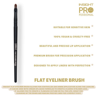 Flat Eyeliner Brush
