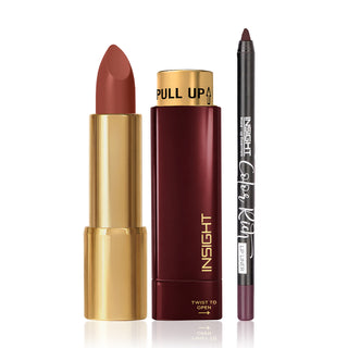 Blur Rouge Million Mood + Color Rich Lip Liner Ebony Brown