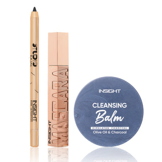 Charcoal Cleansing Balm + Lash Out Loud Mascara + Studio Kajal