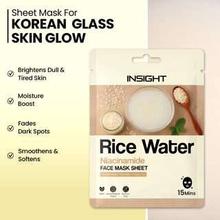 Rice Water Face Mask Sheet