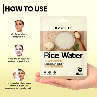 Rice Water Face Mask Sheet