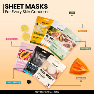 De Tan Face Mask Sheet