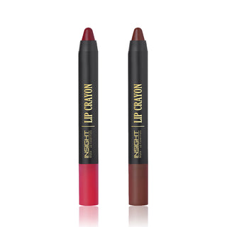 Lip Crayon Pack of 2 Smokey Rose + Chai Spice