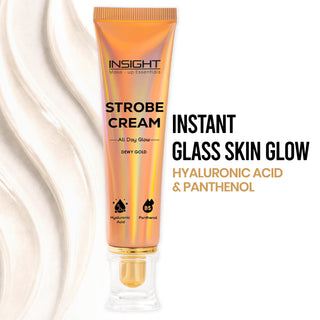 Strobe Cream Dewy Gold + Glow Pot Blush Pink Aura