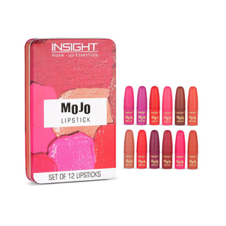 Insight Cosmetics Mojo Lipstick (Set Of 12)