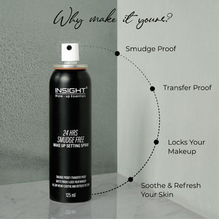 24 Hrs Smudge Free Make Up Setting Spray
