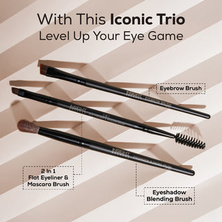 Flat Eyeliner & Mascara Brush
